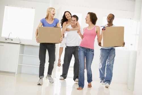 Man and van service helping with a move in Camden
