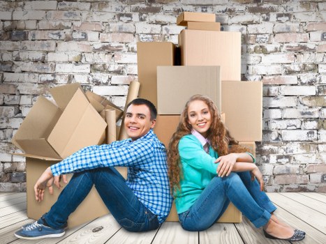 Urban relocation logistics for a Camden removal van