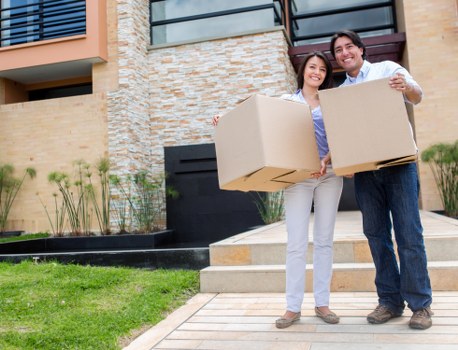 Careful handling of household furniture in a Camden property